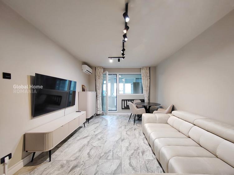 Apartament cu 2 camere decomandat, mobilat în Dorobanți