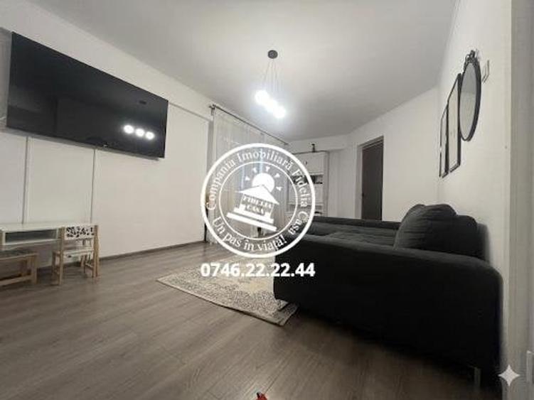 Apartament cu 2 camere decomandat, mobilat în Frumoasa