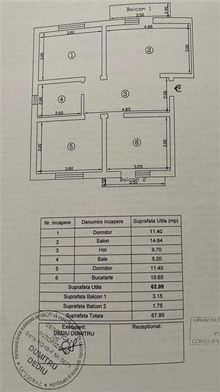 Apartament 3 camere Valea Lupului - 22