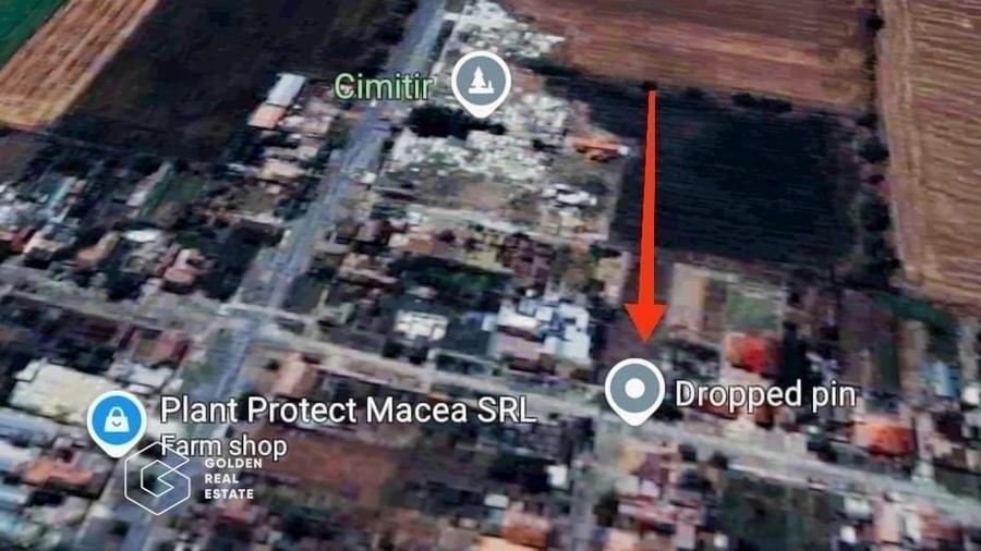 Teren pentru constructie casa, strada asfaltată, Macea - 2