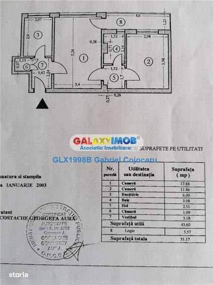 Apartament 2 camere - 51 mp | Bloc reabilitat | 15 minute de metrou - 3