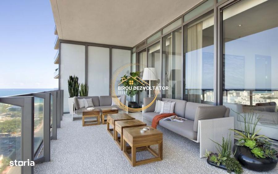 Penthouse Modern Terasa mare Vedere libera 12minute de metrou Teclu - 1