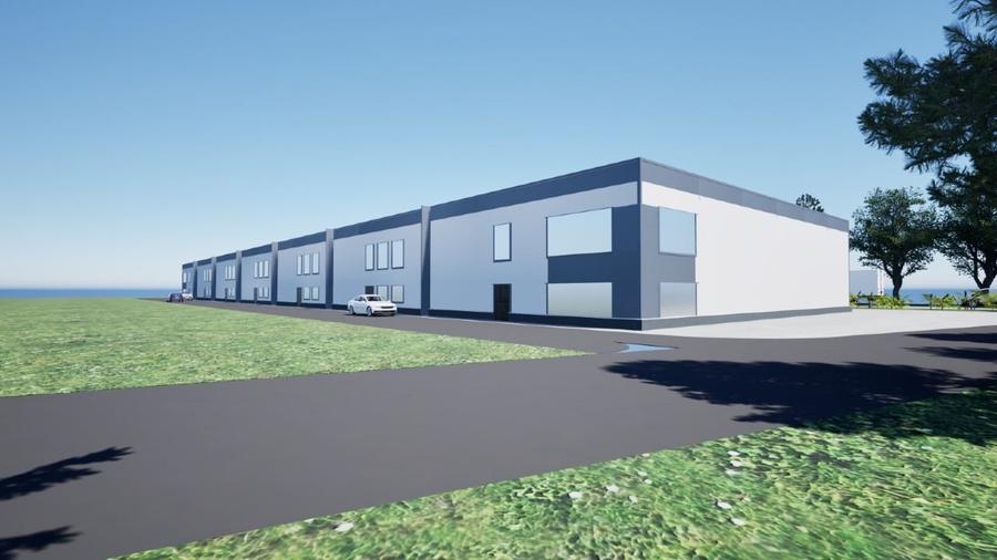 Anunt depozit / hala de vanzare – structura metalica, 540mp birou inc. - 3