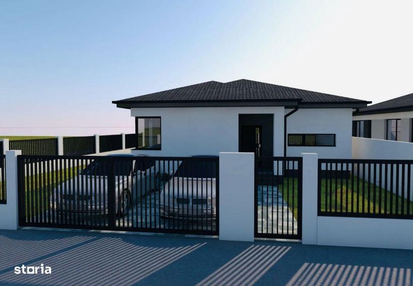 Casa pe un singur nivel in suprafata utila de 105 mp., cartierul Mices - 1