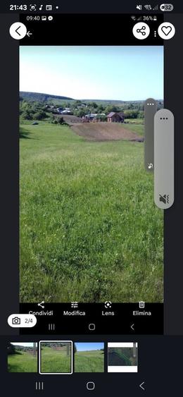 Teren intravilan la padure .Catamarasti Vale ,telefon 00393294912343 - 2