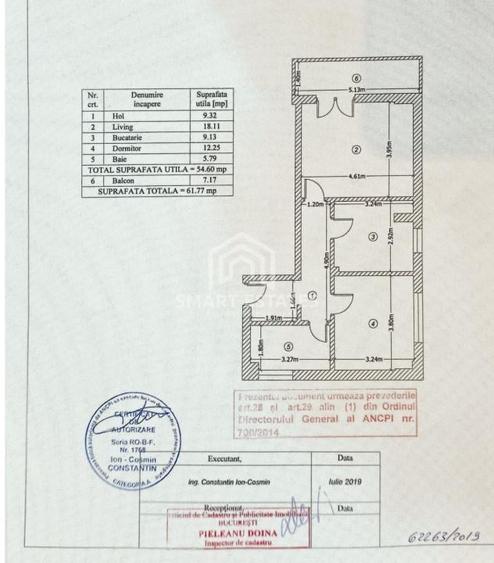 Apartament 2 camere decomandat - Fizicienilor - Bloc Nou - Mobilat - 13