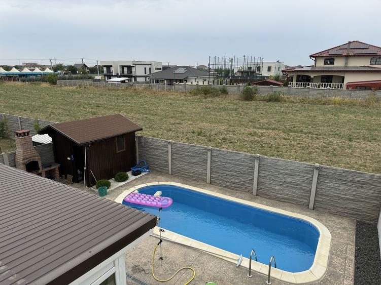 Proprietar Vand Duplex 110 mp utili, piscina, Mosnita Noua - 2