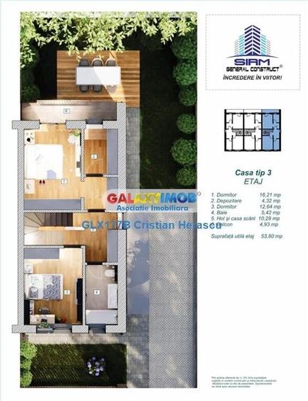 Vile tip Triplex Mogosoaia str Nichita Stanescu 72 - 12