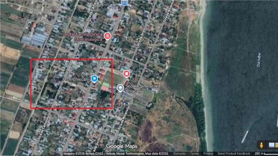 1000 mp intravilan Chiscani  34m la strada,  35E mp posibil toate utilitatile - 1