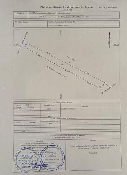 Teren intravilan Malaia - 1