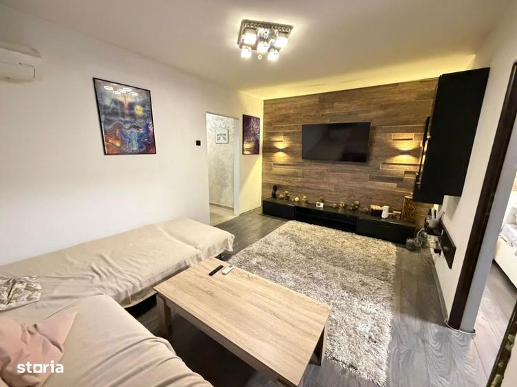 Apartament 2 camere, RENOVAT si mobilat, etaj 3, fara risc, Podu Ros - 8