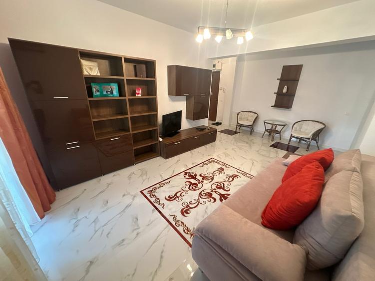 Tomis Plus - 2 camere mobilat-utilat complet,  parcare subterana , termen lung - 5