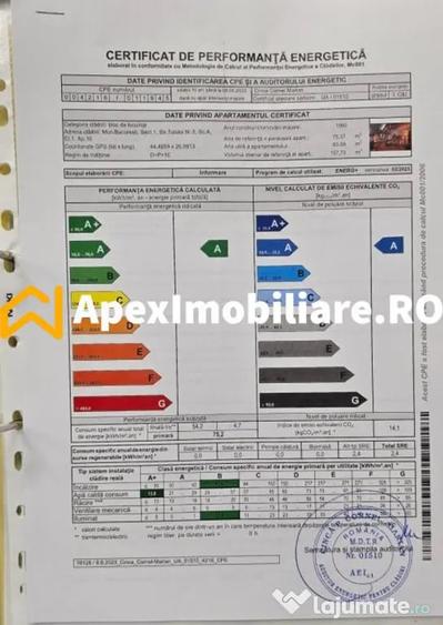 Apartament cu 3 camere semidecomandat în Floreasca