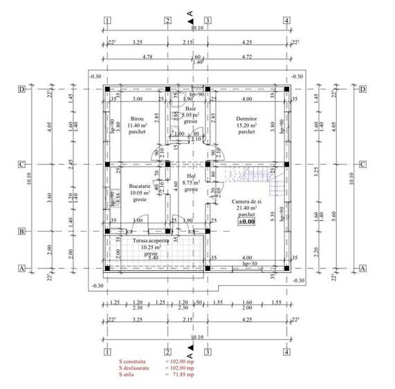 Casa cu 3 camere, 450mp teren, de vanzare in Valea Adanca - 4