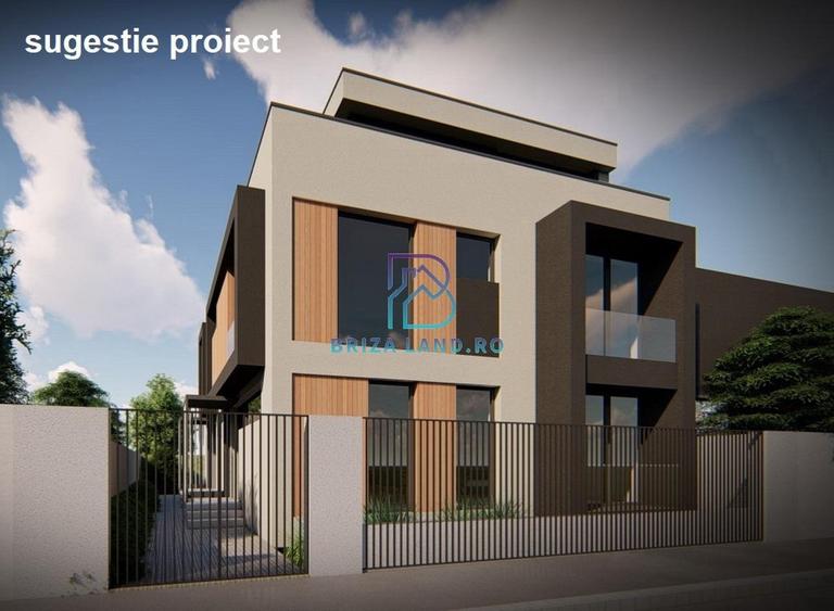 Aviatiei, zona Musetesti suprafata teren 500mp, d=13.2m, utilitati - 4