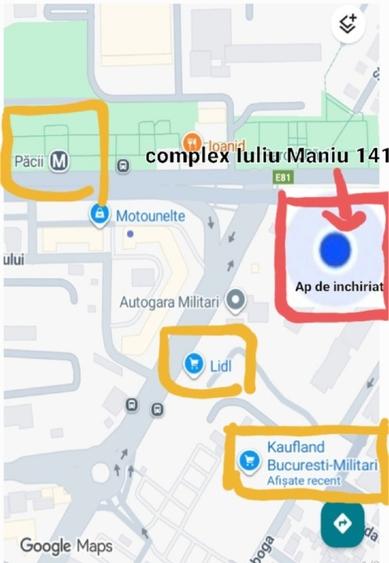 Inchiriere 600 euro cu parcare(-1)  si metrou peste drum - 4