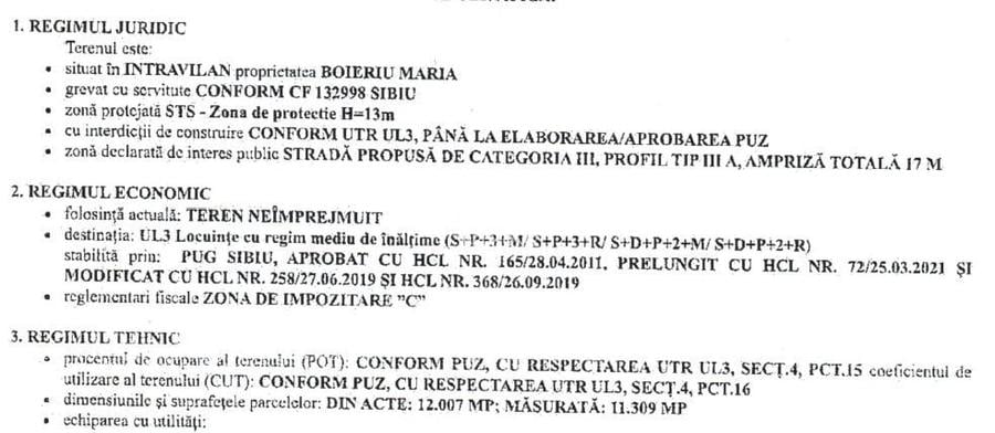 Teren intravilan situat in Sibiu, Calea Surii Mici - 2