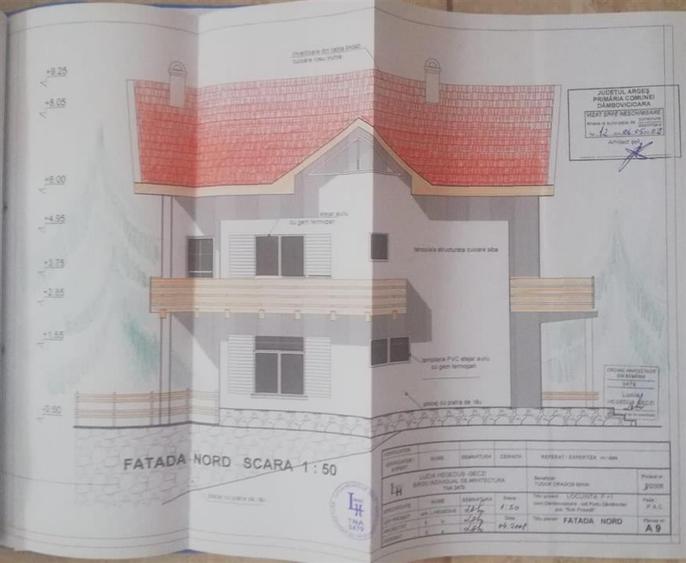 Casa P+1+M | teren 1581mp | sat Podu Dambovitei - Dambovicioara - 5