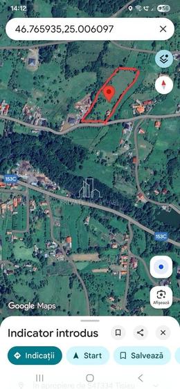 Teren Intravilan 1,2 Hectare cu Cert Urbanism,Sat Tisieu,Com. Ibanesti - 1