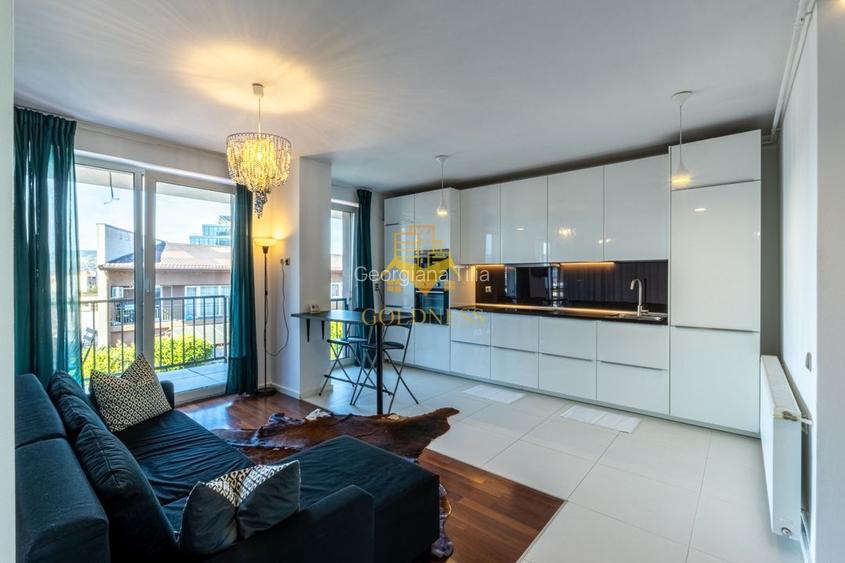 2 camere,modern,bloc Platinia,Central, zona NTT Data, Constanta, Meron