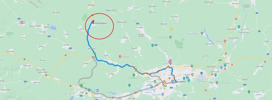 Casă individuală cu 2 camere cu Teren 5300 Mp în Sânpaul