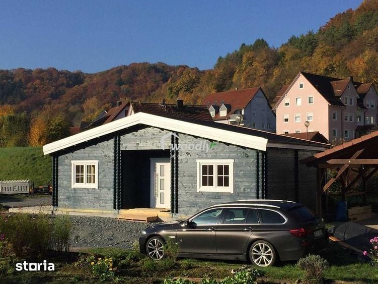 Casa din lemn, modulara, la cheie, de vanzare - 7