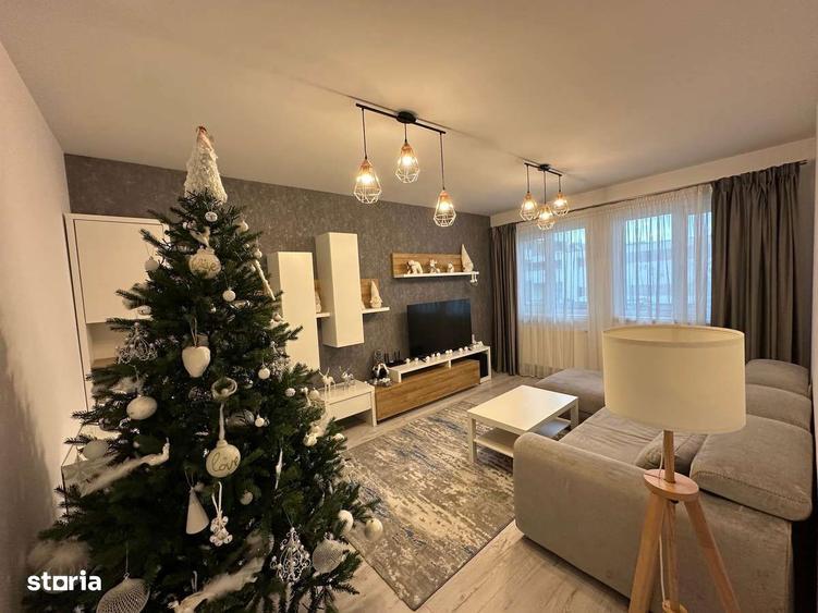 Apartament cu 2 camere, mobilat în Dârste