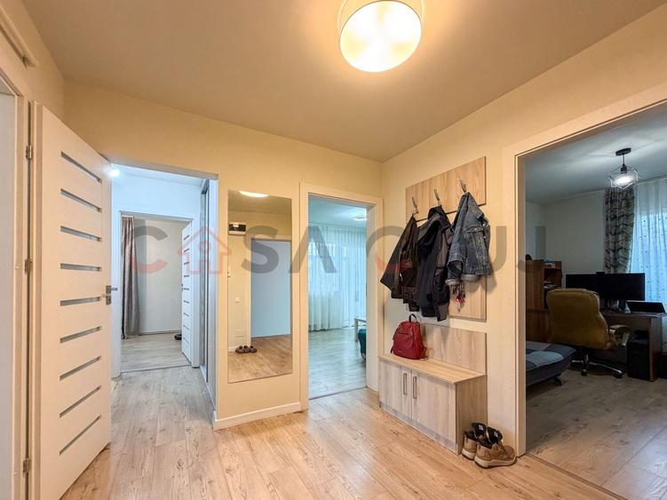 4 camere decomandate, etaj intermediar,Manastur - 13