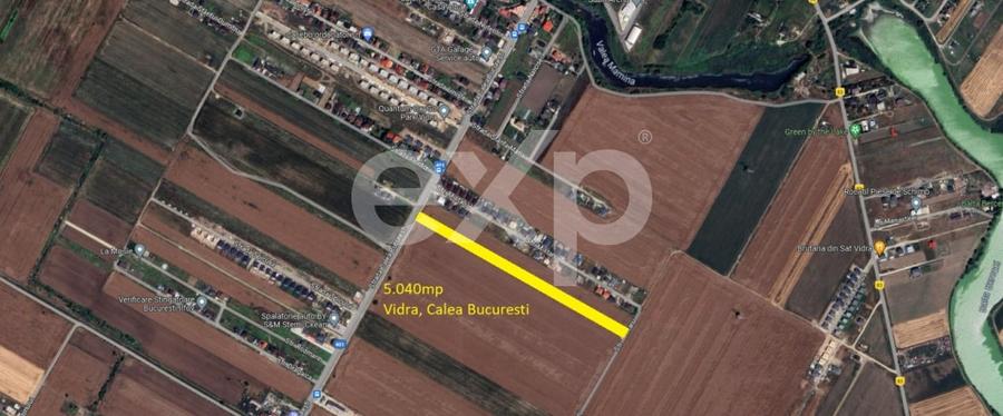 Teren 5.040mp Berceni - Vidra - 1