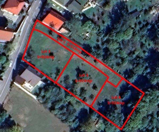 Teren / Parcele (924mp) de vanzare in Codlea - Strada Nicolae Balcescu - 7