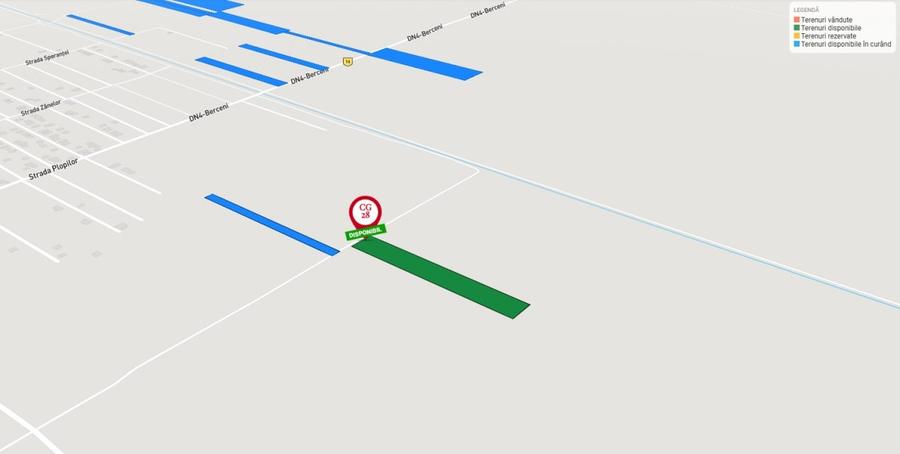 Teren Investitional 1,24 ha Com Berceni | deschidere 42ml | #CG28 - 5