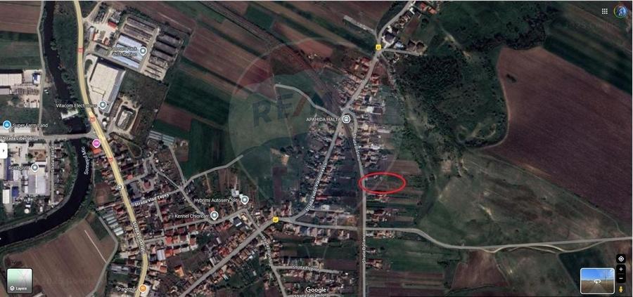 Vand teren intravilan - Apahida, Str. I.C. Bratianu, 1400 mp, front 13 - 5