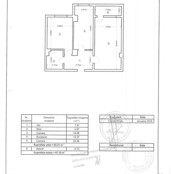 Proprietar vând aparatament 2 camere+loc parcare Prelungirea Ghencea - 6