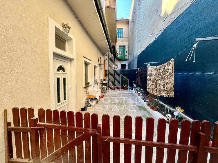 Apartament 2 camere, curte comuna,zona Traian - 10