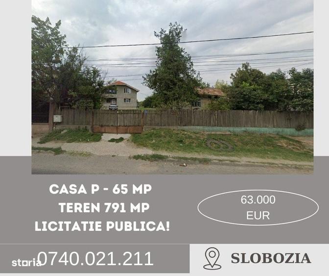 Casa P - 65 mp + Teren 791 mp, Slobozia - 1