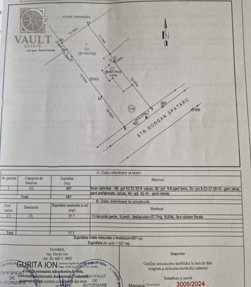 TEREN - 497 MP - DESCHIDERE 12 M - 1