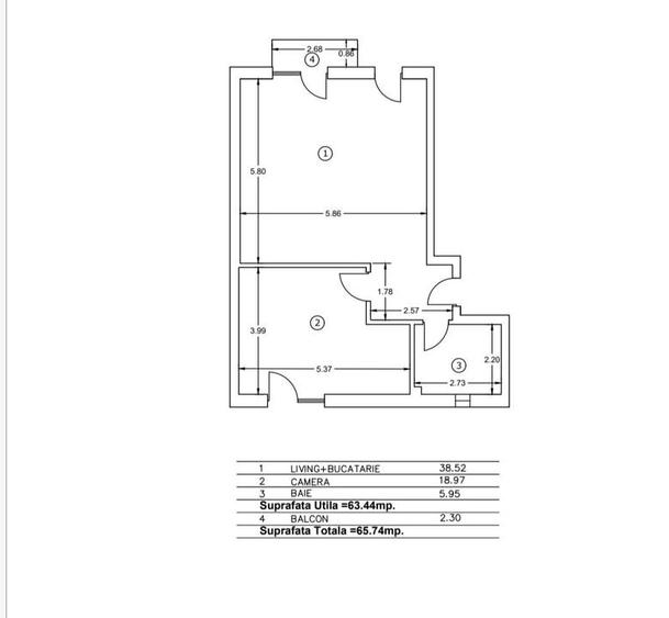 Doua camere, etaj 1/3, imobil nou 2023 - zona Colentina - 5