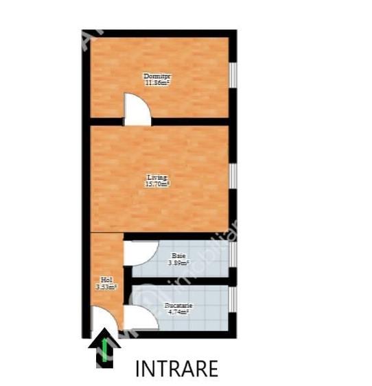 Apartament cu 2 camere la etajul 1 in zona Vasile Aaron Sibiu - 7