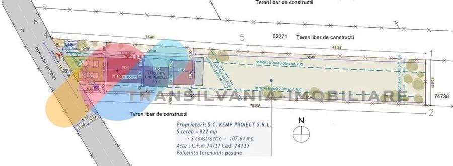 Teren 922 mp cu autorizatie de construire+gradina 812 mp alipite - 4