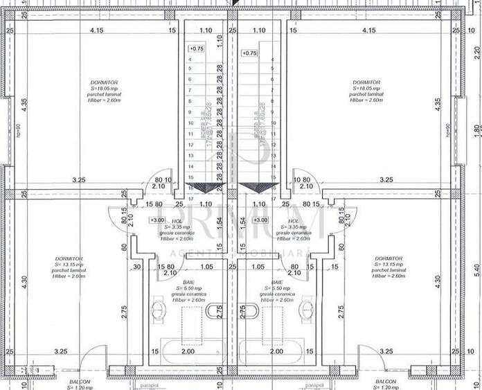 DUPLEX P+M MOSNITA VECHE - PREDARE LA CHEIE - FINISAJE LA ALEGERE - 4