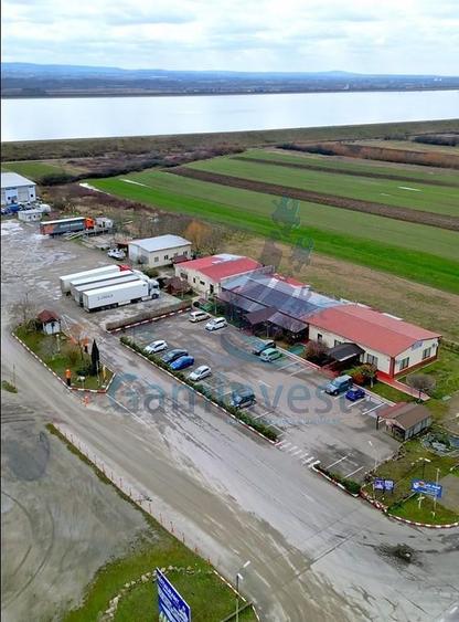 Afacere la cheie cu venituri multiple – hală, parcare TIR, restaurant, jud Bihor - 1