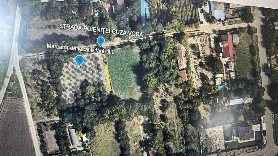 Teren intravilan 1.800 mp Livada de pruni, Cuza Voda (Calarasi) - 2