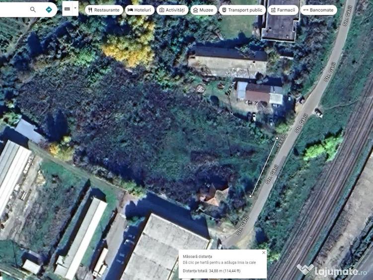 Vand teren intravilan orasul Ineu jud. Arad, 7836 mp, fs 30ml. Toate utilitatile. - 2