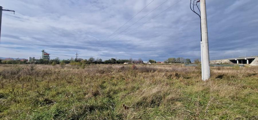 Teren industrial 2200 mp cu PUZ aprobat de vanzare in Sibiu - 1