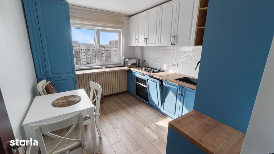 Apartament cu 3 camere decomandat, mobilat în Militari