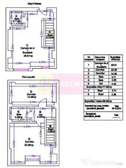 Apartament cu 3 camere decomandat în Sebastian