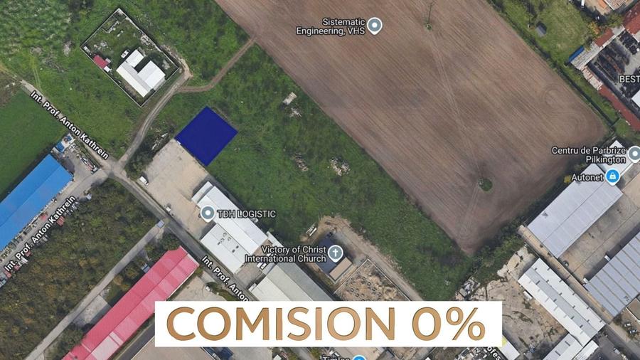 COMISION 0% | 1.000 mp | POT 50% | CUT 1 | Calea Șagului Industrial - 4
