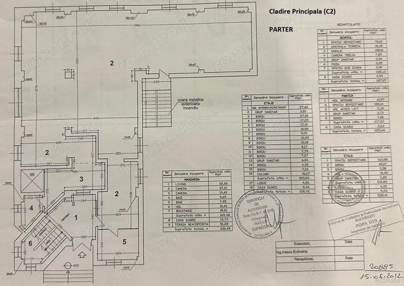 VATRA LUMINOASA -Agricultori | Cladire 1900mp din 2001 | Teren 1030mp - 3