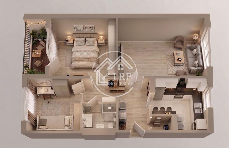 Brâncoveanu | 3 Camere Decomandat | Mobilat și Utilat | Izvorul Crisului - 2