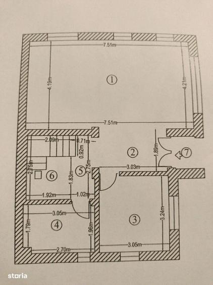 Vila in Varteju cu patru camere,curte mare - 4